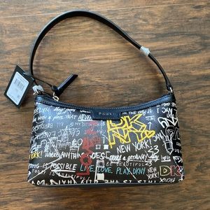 NWT DKNY Carlita ew baguette